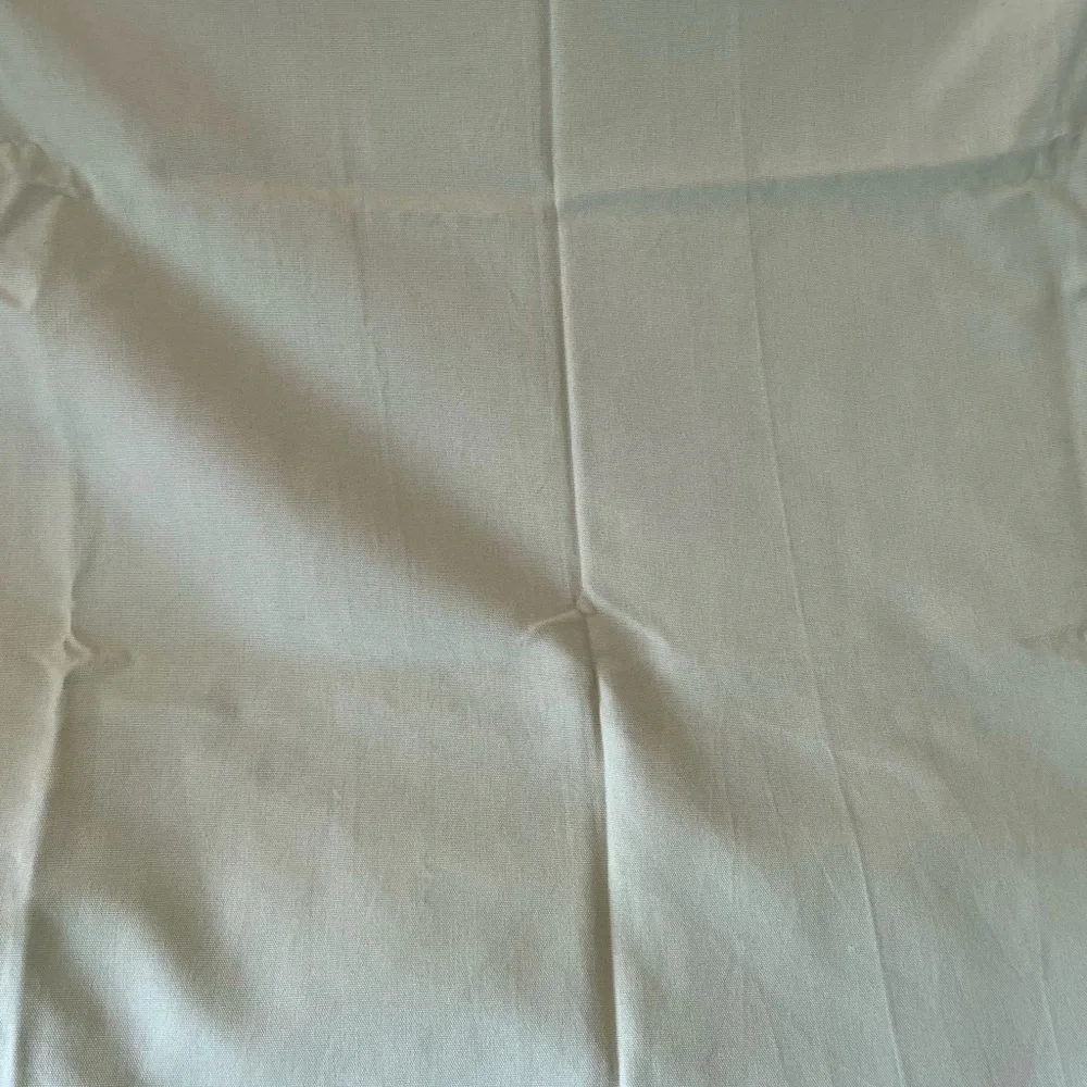 Pottery Barn 2 light green cotton drapery panels